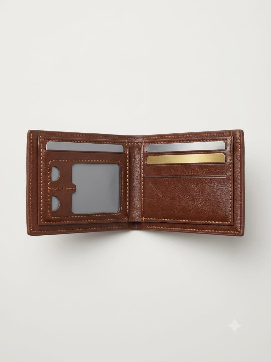 The Executive Leather Wallet & Card Holder By Saphire