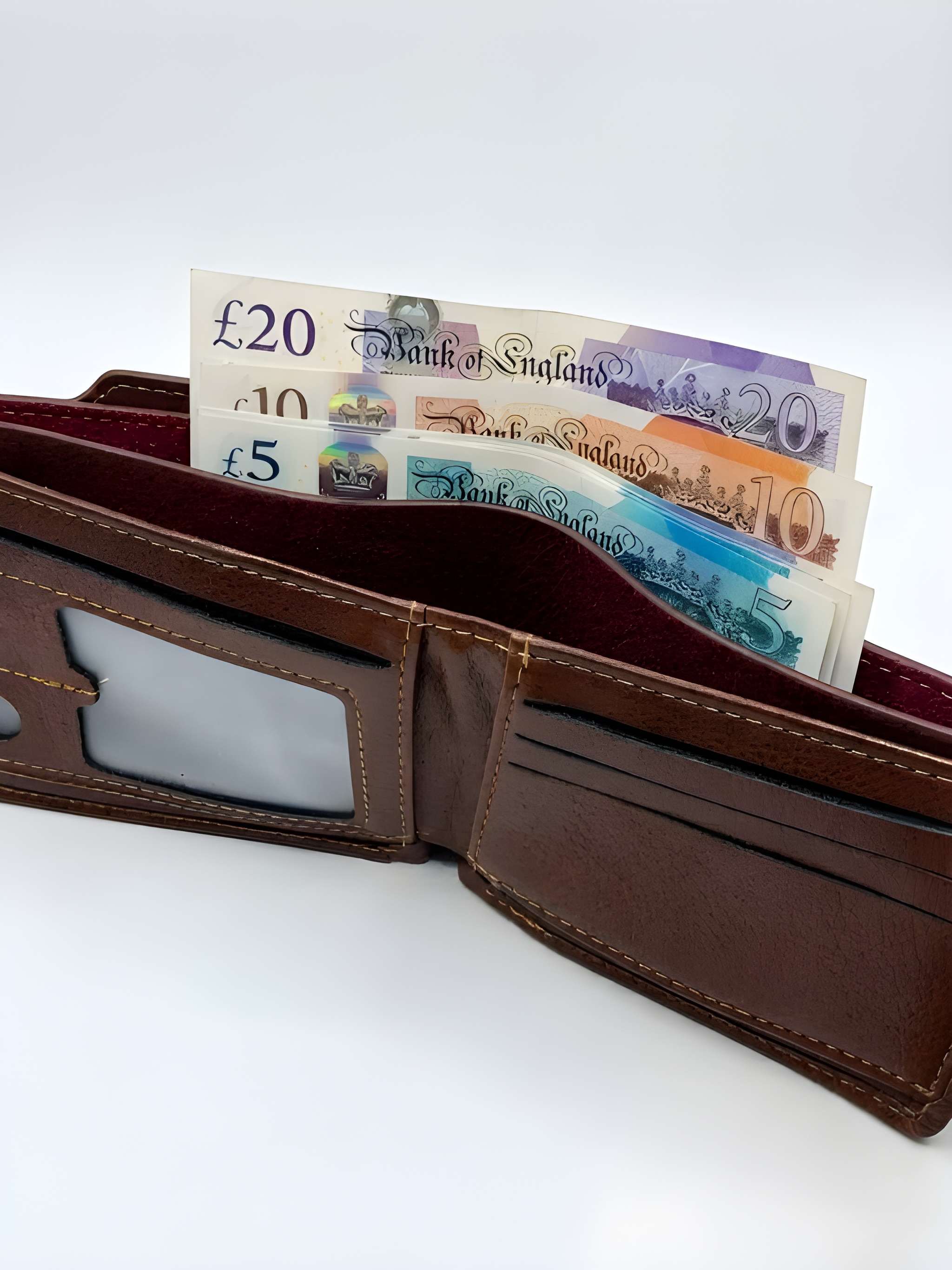 The Executive Leather Wallet & Card Holder By Saphire