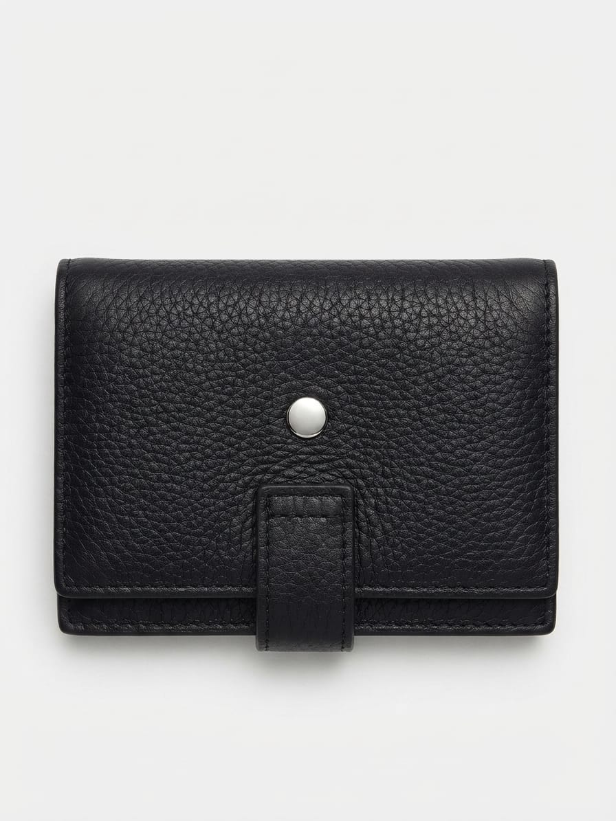 Premium Genuine Cow Leather Card Holder Wallet for Men